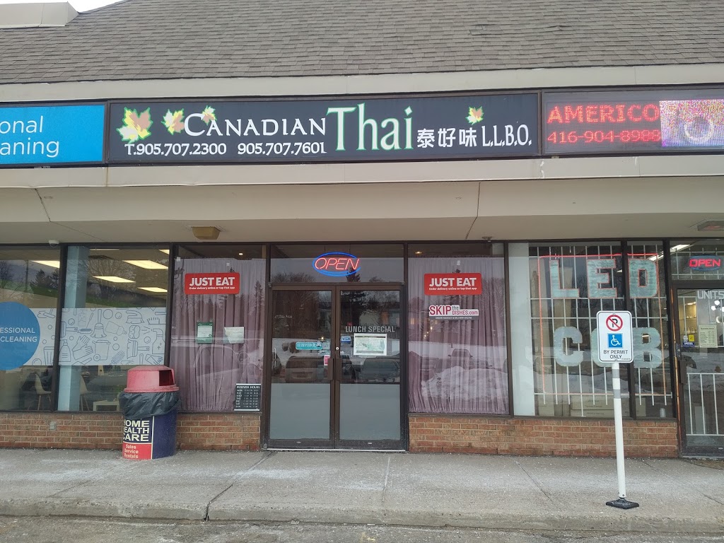 Canadian Thai | 2300 John St #4, Thornhill, ON L3T 6G7, Canada | Phone: (905) 707-2300