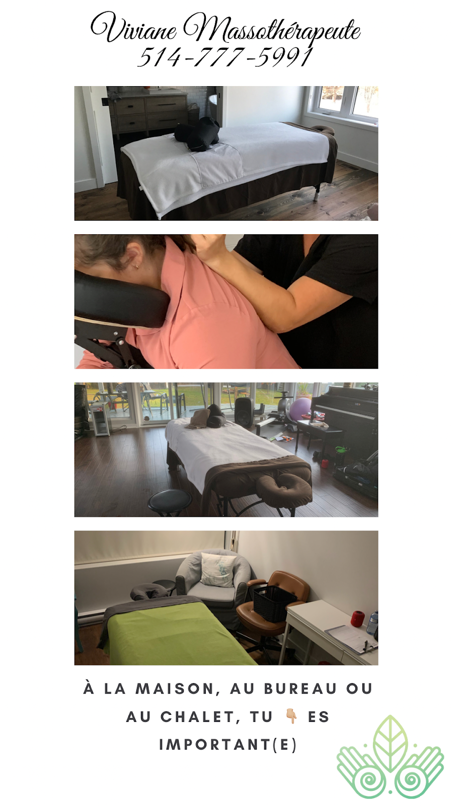 MaVi Massothérapie | 1162 Rue Principale, Prévost, QC J0R 1T0, Canada | Phone: (514) 777-5991
