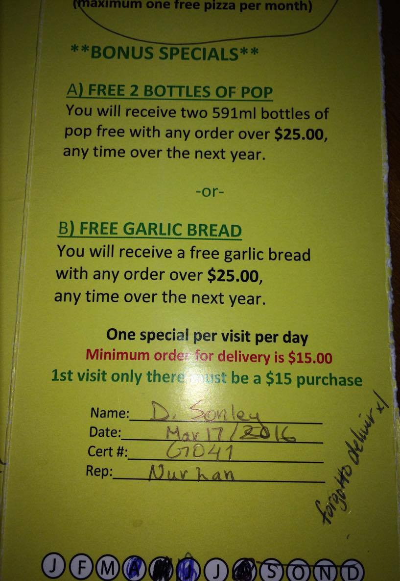Twice The Deal Pizza | 230 Shellard Ln, Brantford, ON N3T 5L5, Canada | Phone: (519) 759-8484
