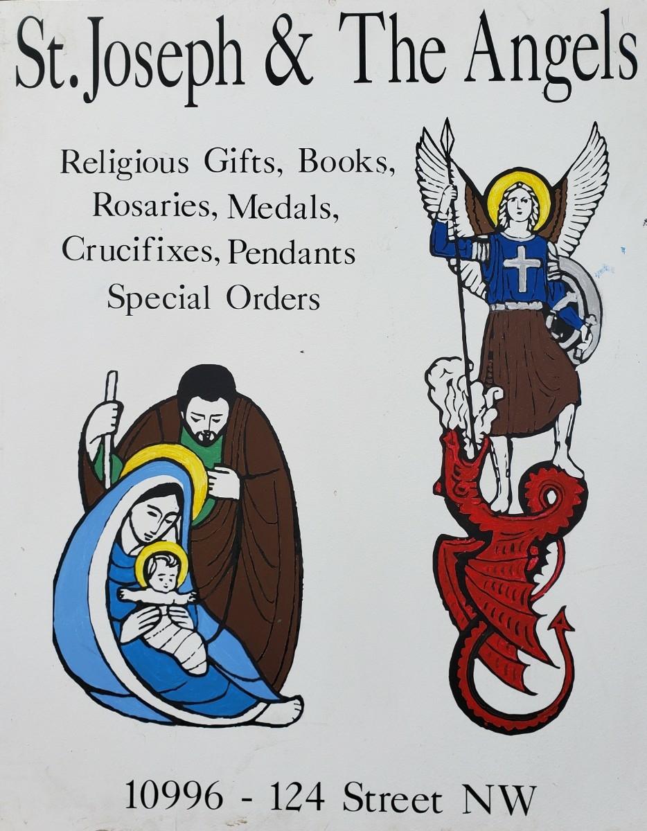 St. Joseph & the Angels 2020 Catholic Book & Gift Store | book store | 130A Westmount Shopping Centre Groat Road & 111 Ave NW close to, vitality health food store, Edmonton, AB T5M 3L5, Canada | 7809131360 OR +1 780-913-1360