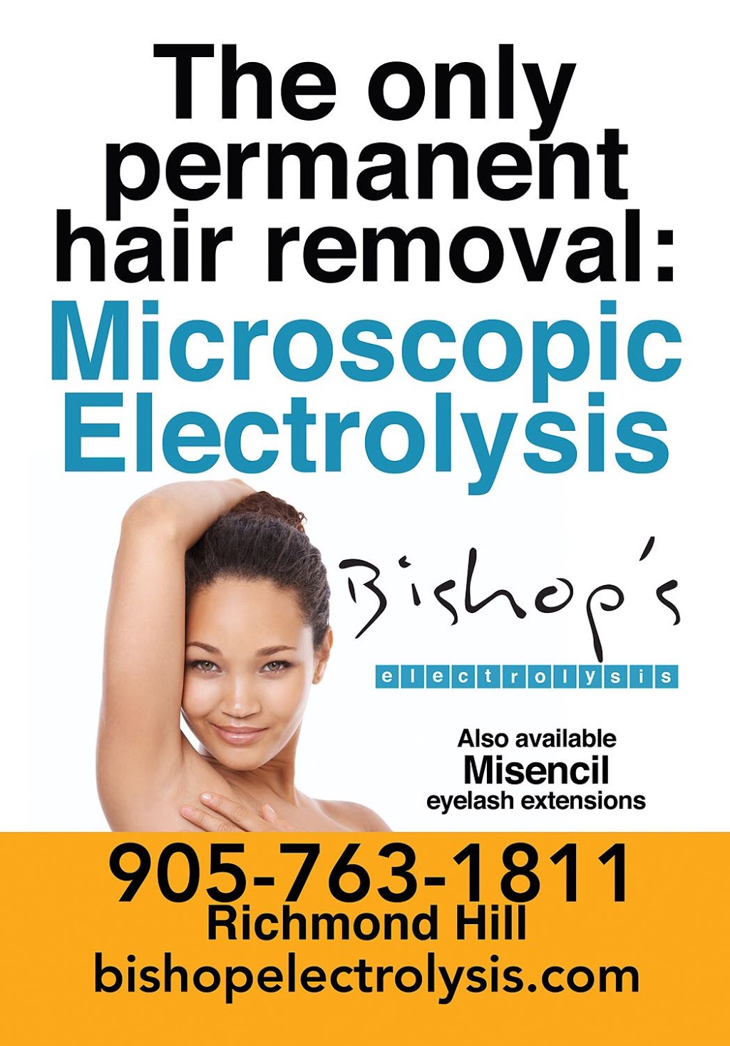 Bishops Electrolysis | 27 Major Mackenzie Dr E, Richmond Hill, ON L4C 1G6, Canada | Phone: (416) 414-7037