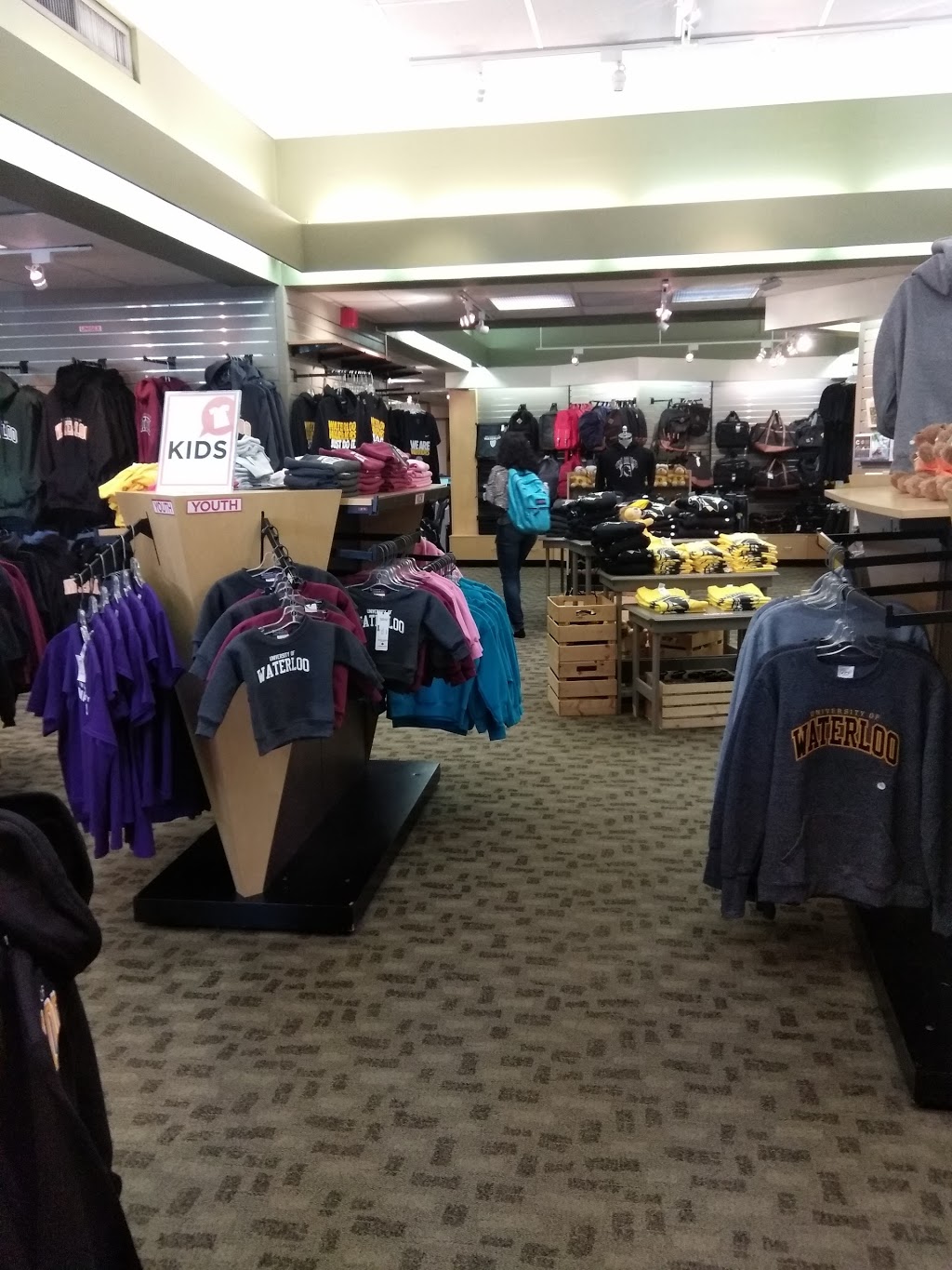W Store | Gifts + Apparel UWaterloo | University of Waterloo, South Campus Hall, Waterloo, ON N2L 3G1, Canada | Phone: (519) 888-4910