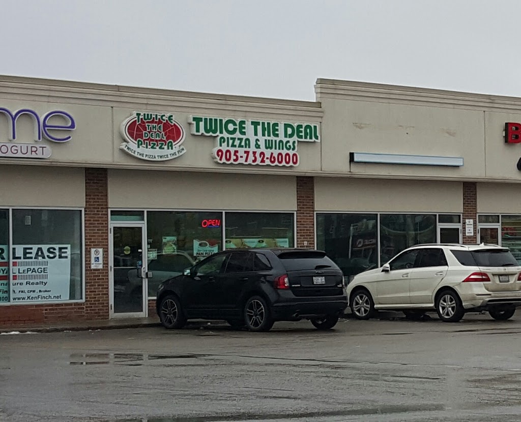 Twice The Deal Pizza | 30 Rice Rd, Welland, ON L3C 2V4, Canada | Phone: (905) 732-6000