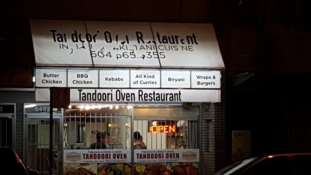 Tandoori Oven | 6452 Main St, Vancouver, BC V5W 2V4, Canada | Phone: (604) 565-3355