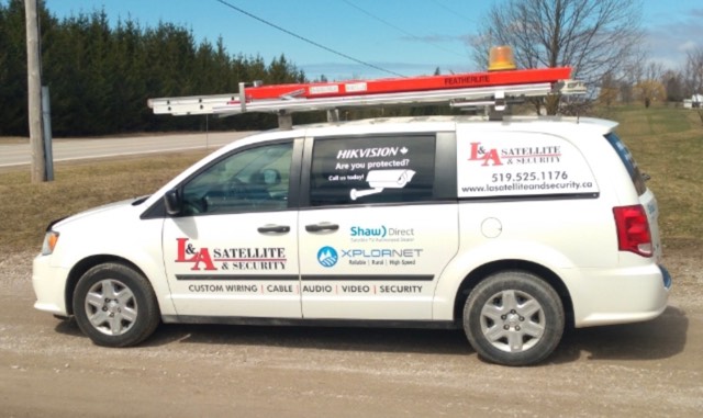 L&A Satellite | 81128 Sharpes Creek Line, Clinton, ON N0M 1L0, Canada | Phone: (519) 525-1176