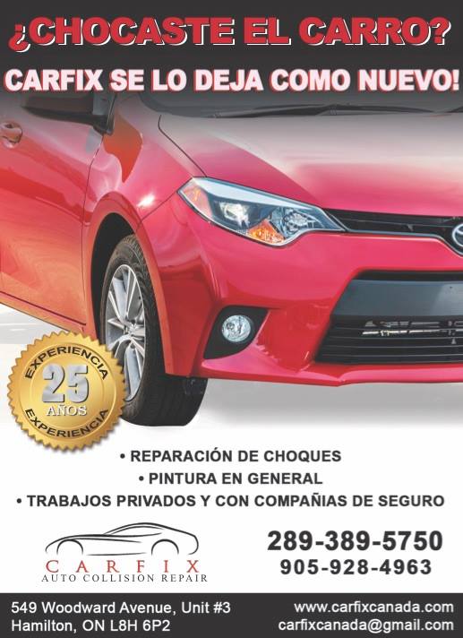 Carfix Auto Restore | 549 Woodward Ave #3, Hamilton, ON L8H 6P2, Canada | Phone: (905) 928-4963