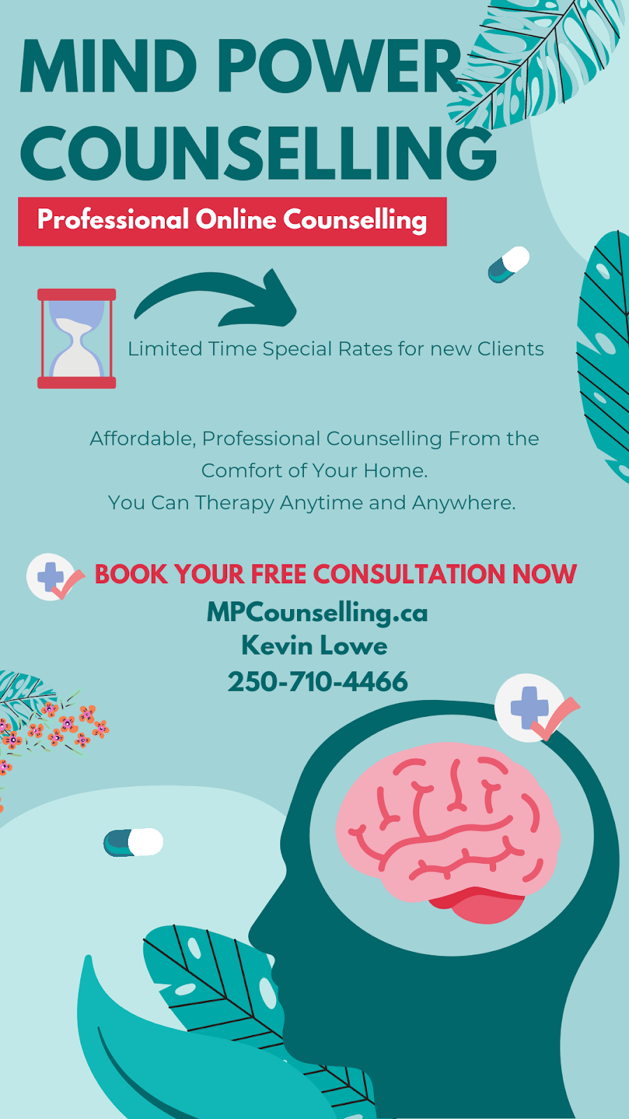 Mind Power Counselling | 175 Johnson Pl, Lake Cowichan, BC V0R 2G0, Canada | Phone: (250) 710-4466
