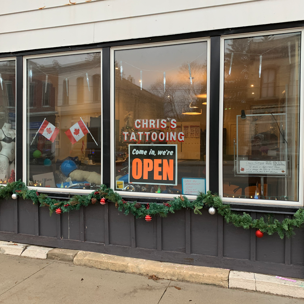 Chriss Tattooing | 428 Turnberry St, Brussels, ON N0G 1H0, Canada | Phone: (519) 492-0838
