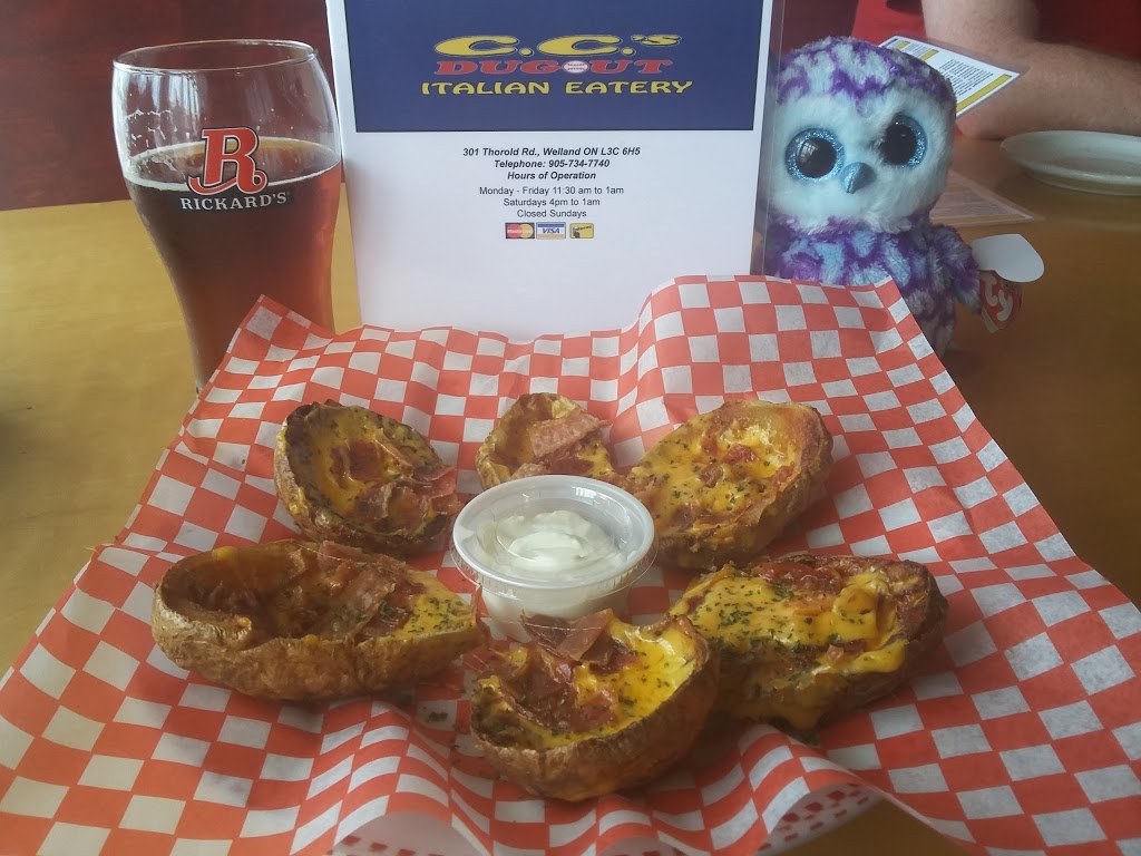 CCs Dugout Italian Eatery | 301 Thorold Rd, Welland, ON L3C 6H5, Canada | Phone: (905) 734-7740