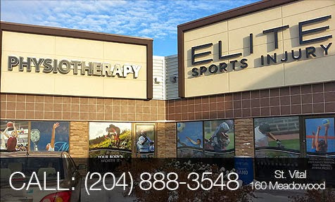 Elite Sports Injury | 160 Meadowood Dr, Winnipeg, MB R2M 5L6, Canada | Phone: (204) 888-3548