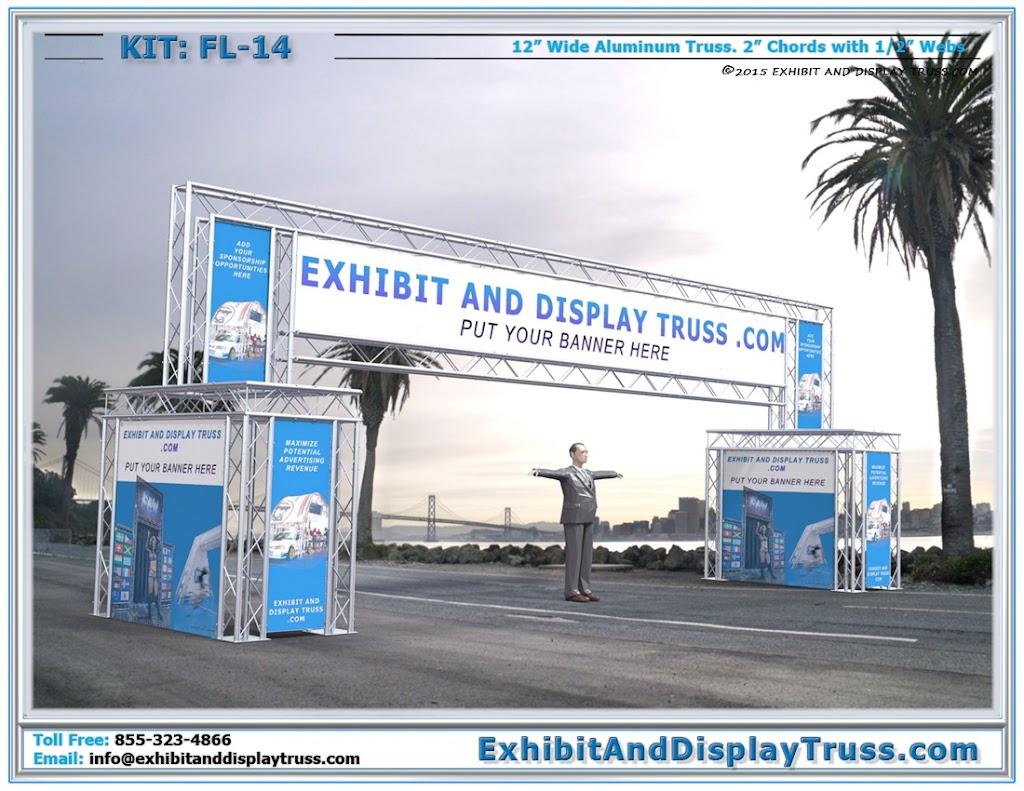 Exhibit & Display Truss | 1550 Bayly St #18, Pickering, ON L1W 3W1, Canada | Phone: (855) 323-4866