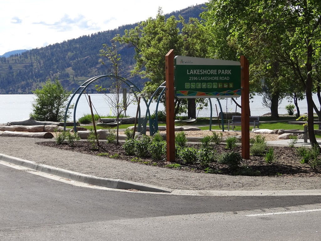 Lakeshore Park & Beach | 2596 Lakeshore Rd, Vernon, BC V1H 1N1, Canada | Phone: (250) 545-6035