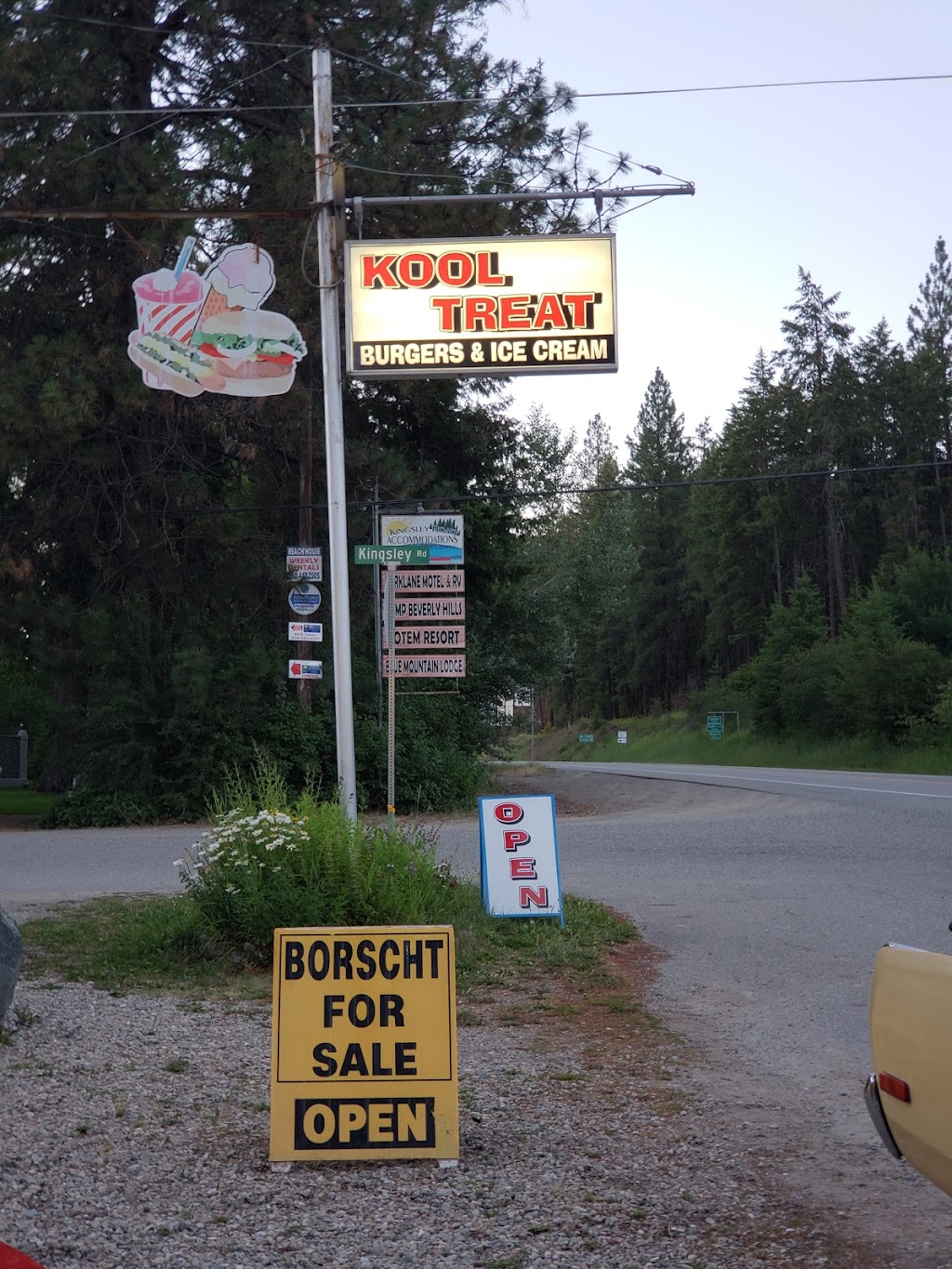 Kool Treat | 1967 Kool Treat Frontage Rd, 1967, 1967 BC-3, Christina Lake, BC V0H 1E2, Canada | Phone: (250) 447-9219