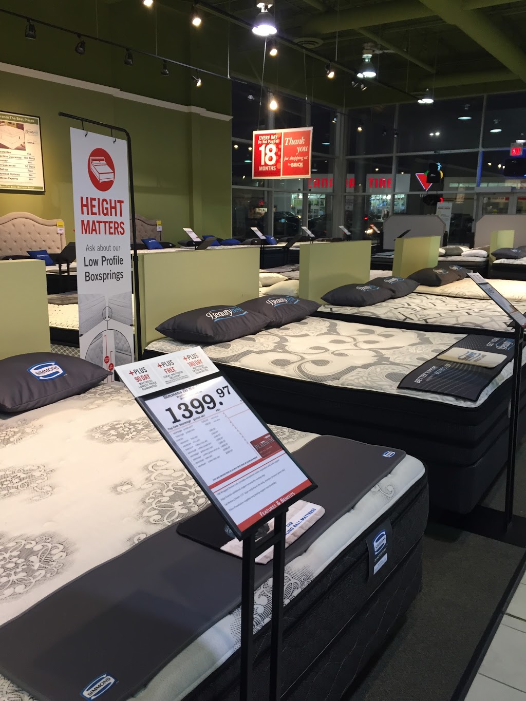 The Brick Mattress Store | 1220 Steeles Ave E Unit G30, Milton, ON L9T 6R1, Canada | Phone: (905) 864-3303