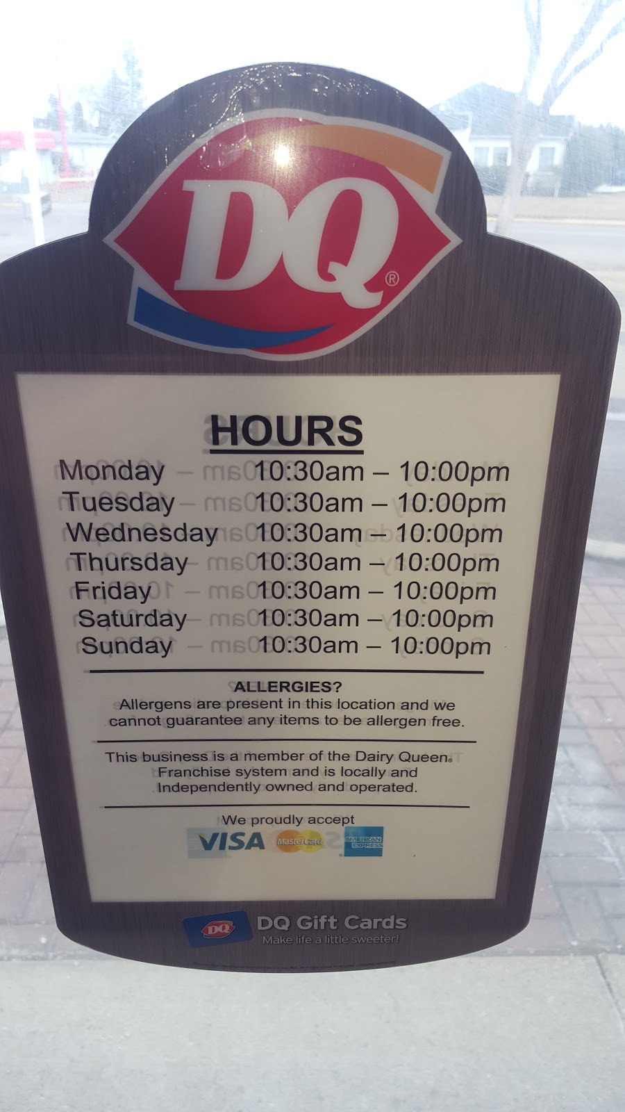 Dairy Queen | 40 Superior St, Devon, AB T9G 1Z1, Canada | Phone: (780) 987-4462