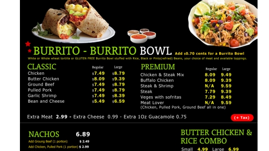 ASADO BURRITO AND PIZZA | 124 Tillson Ave, Tillsonburg, ON N4G 3A5, Canada | Phone: (519) 842-4553