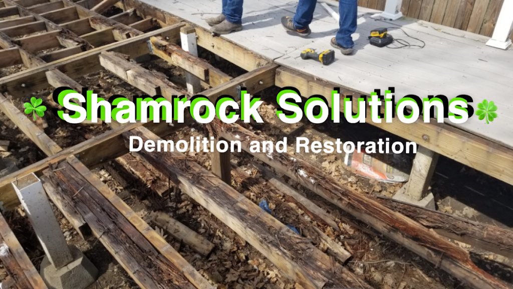 Shamrock Solutions: Demolition and Restoration | point of interest | 44 River Ridge Rd, Barrie, ON L4N 7G2, Canada | 7052795773 OR +1 705-279-5773