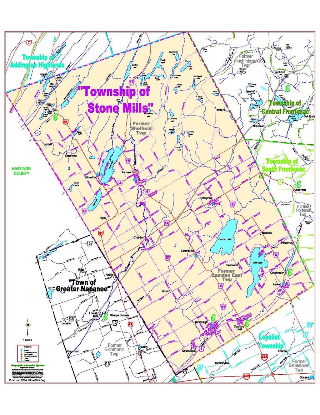 The Corporation of the Township of Stone Mills | 4504 County Rd 4, Centreville, ON K0K 1N0, Canada | Phone: (613) 378-2475