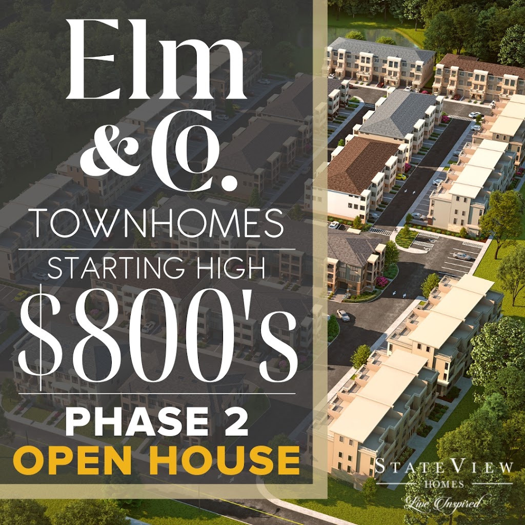 Elm & Co - StateView Homes | 12942 York Durham Line, Whitchurch-Stouffville, ON L4A 7X4, Canada | Phone: (647) 557-3015