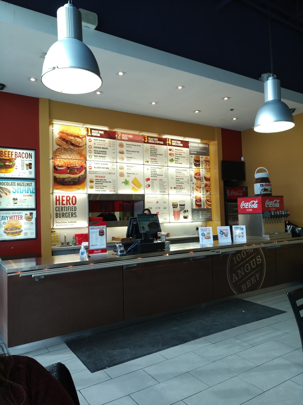 Hero Certified Burgers | Richmond Green Market Place, 10755 Leslie St #201a, Richmond Hill, ON L4S 0B2, Canada | Phone: (905) 780-8890
