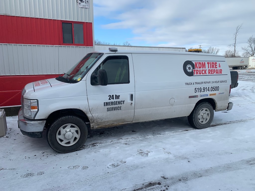 KDM Tire & Truck Repair | 1754 Gore Rd, London, ON N5W 6B8, Canada | Phone: (519) 521-6148