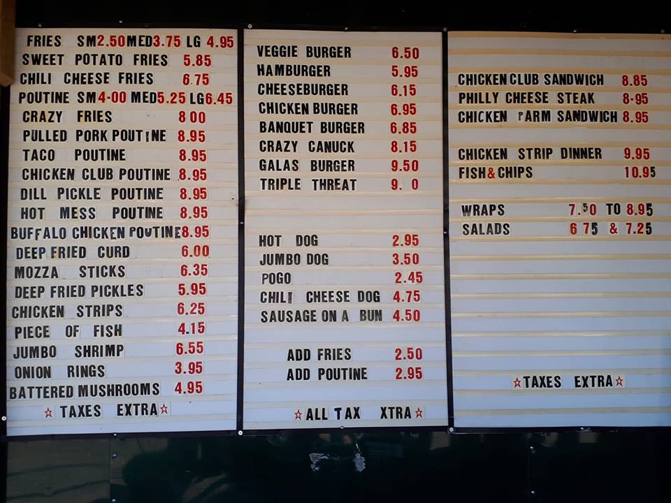Galas Pit Stop | 113047 Highway #7, Kaladar, ON K0H 1P0, Canada | Phone: (613) 336-2323