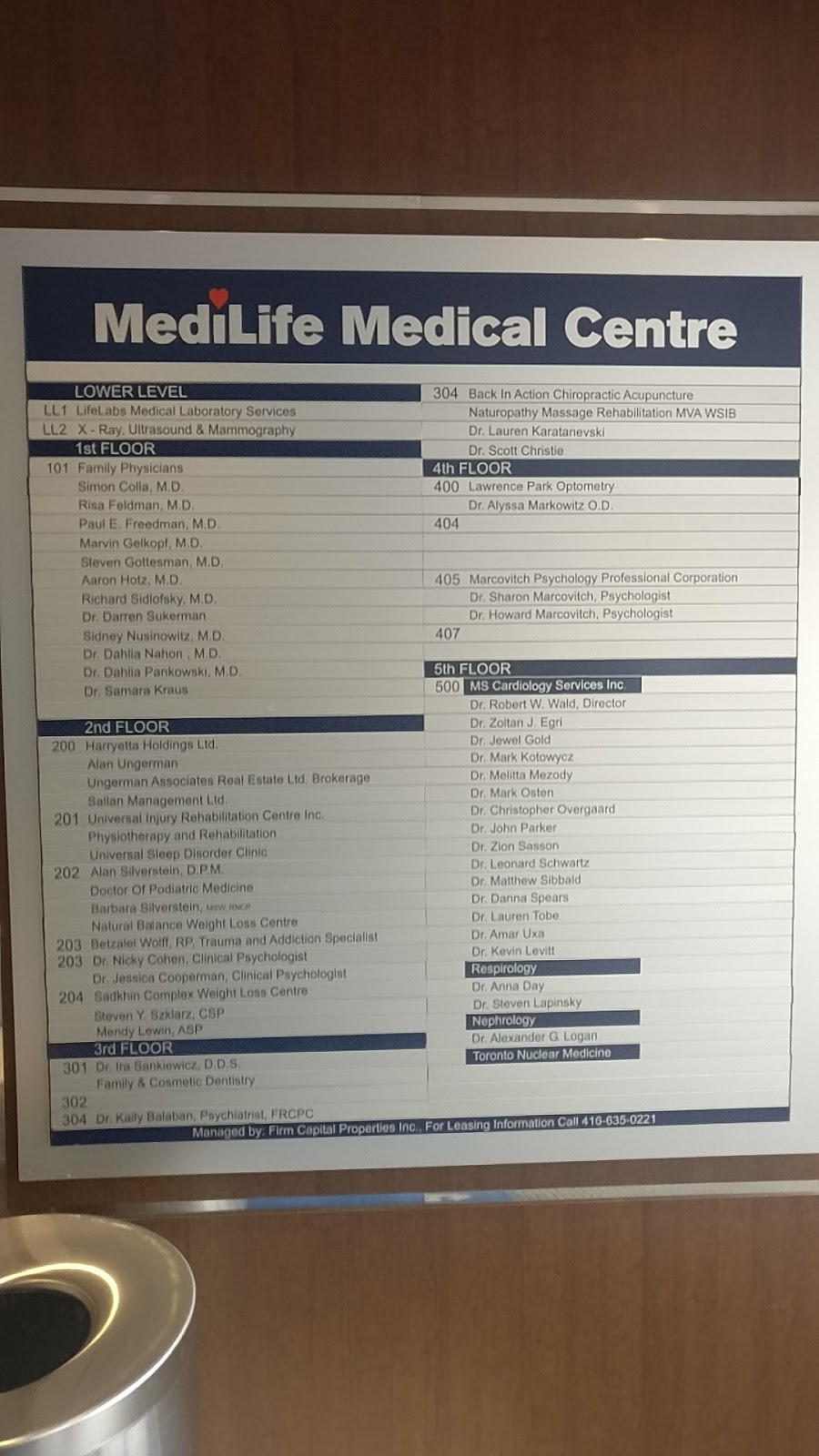 Medilife Medical Centre | health | 491 Lawrence Ave W, North York, ON M6A 1A3, Canada | 4167870117 OR +1 416-787-0117