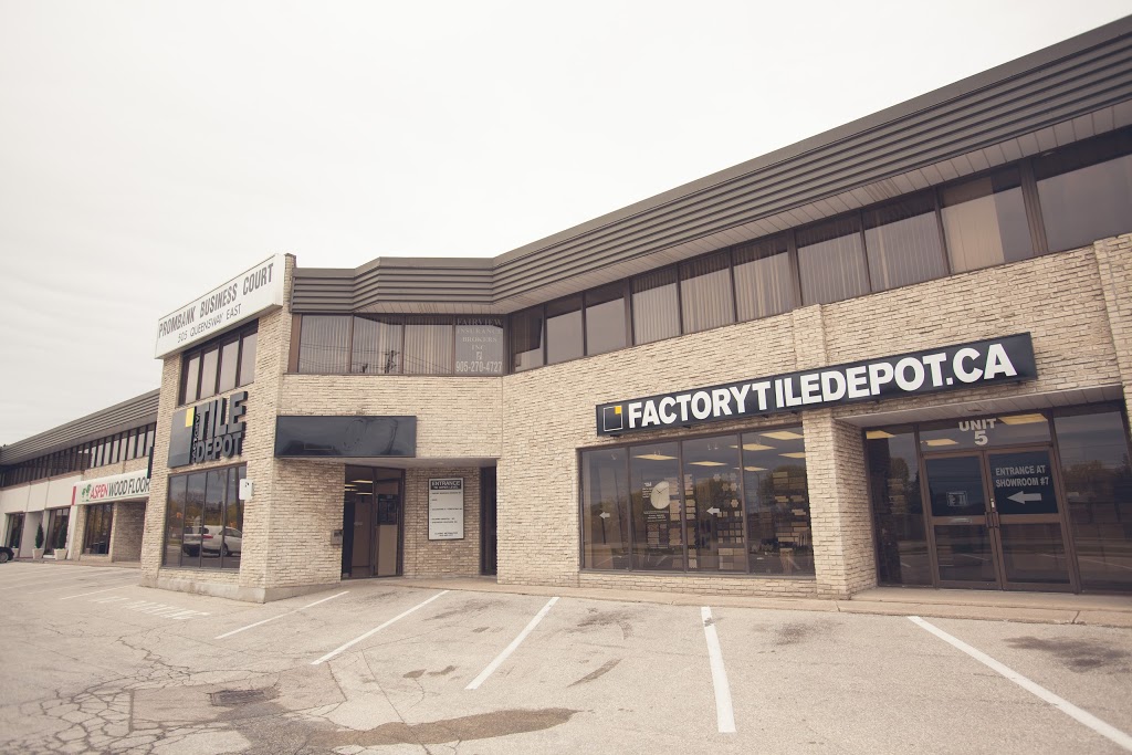 Factory Tile Depot - Mississauga | 505 Queensway E #5, Mississauga, ON L5A 4B4, Canada | Phone: (905) 277-1760