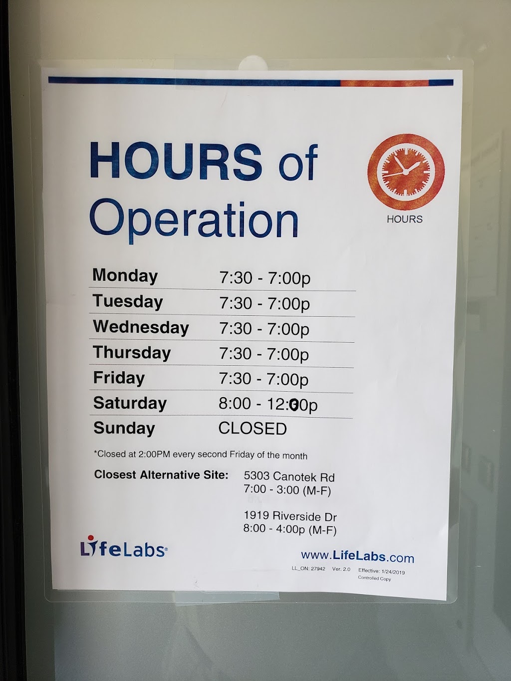 LifeLabs Medical Laboratory Services | 1220 Place dOrléans Dr, Orléans, ON K1C 7K3, Canada | Phone: (877) 849-3637