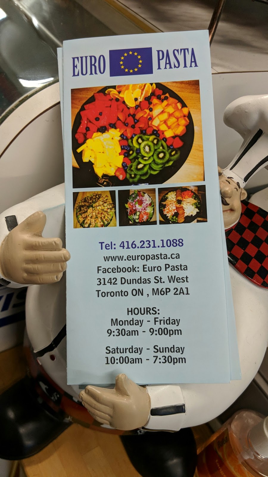 Euro Pasta | 3142 Dundas St W, Toronto, ON M6P 2A1, Canada | Phone: (416) 231-1088