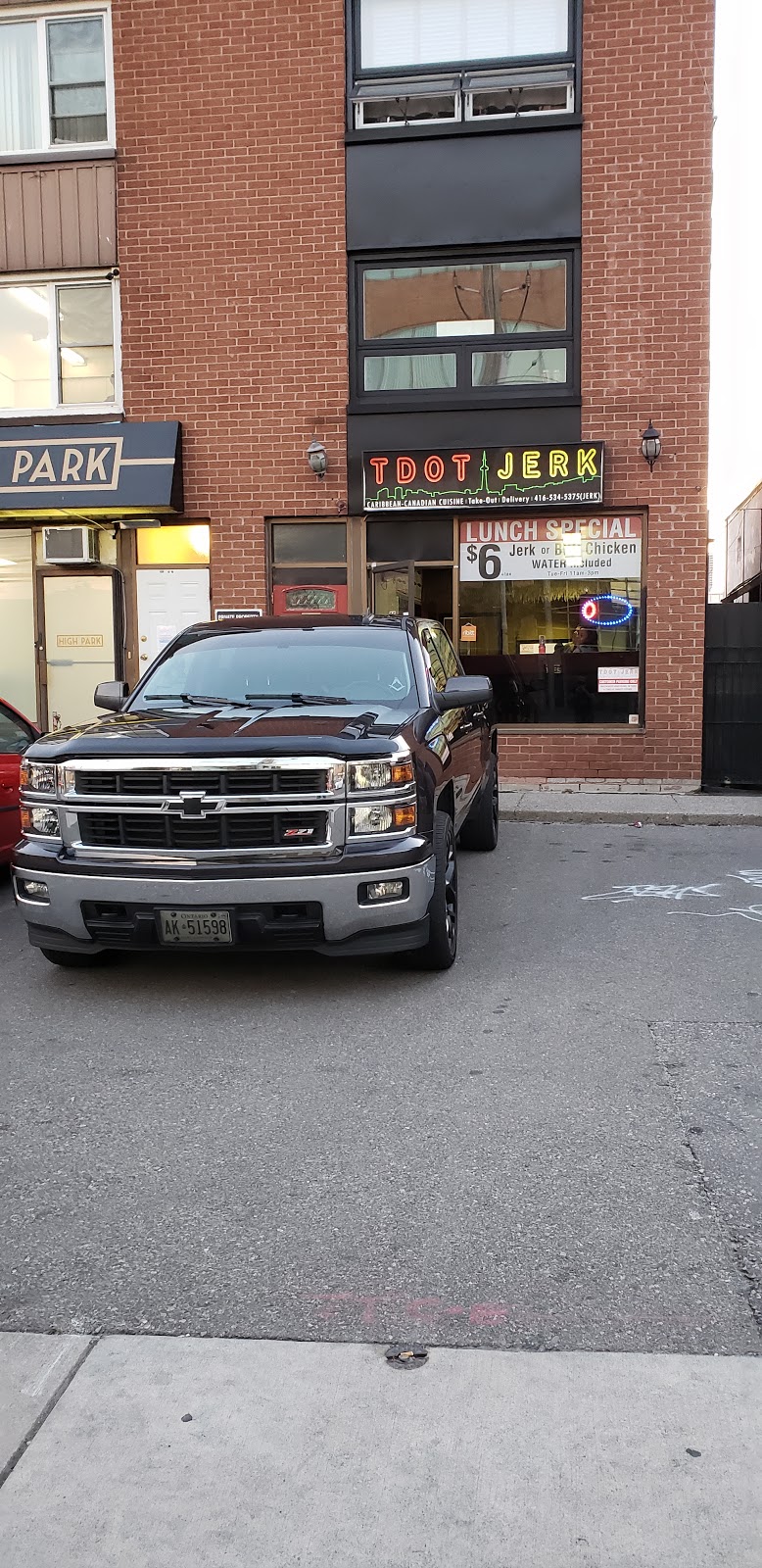 T Dot Jerk | 26 Roncesvalles Ave, Toronto, ON M6R 2K3, Canada | Phone: (416) 534-5375