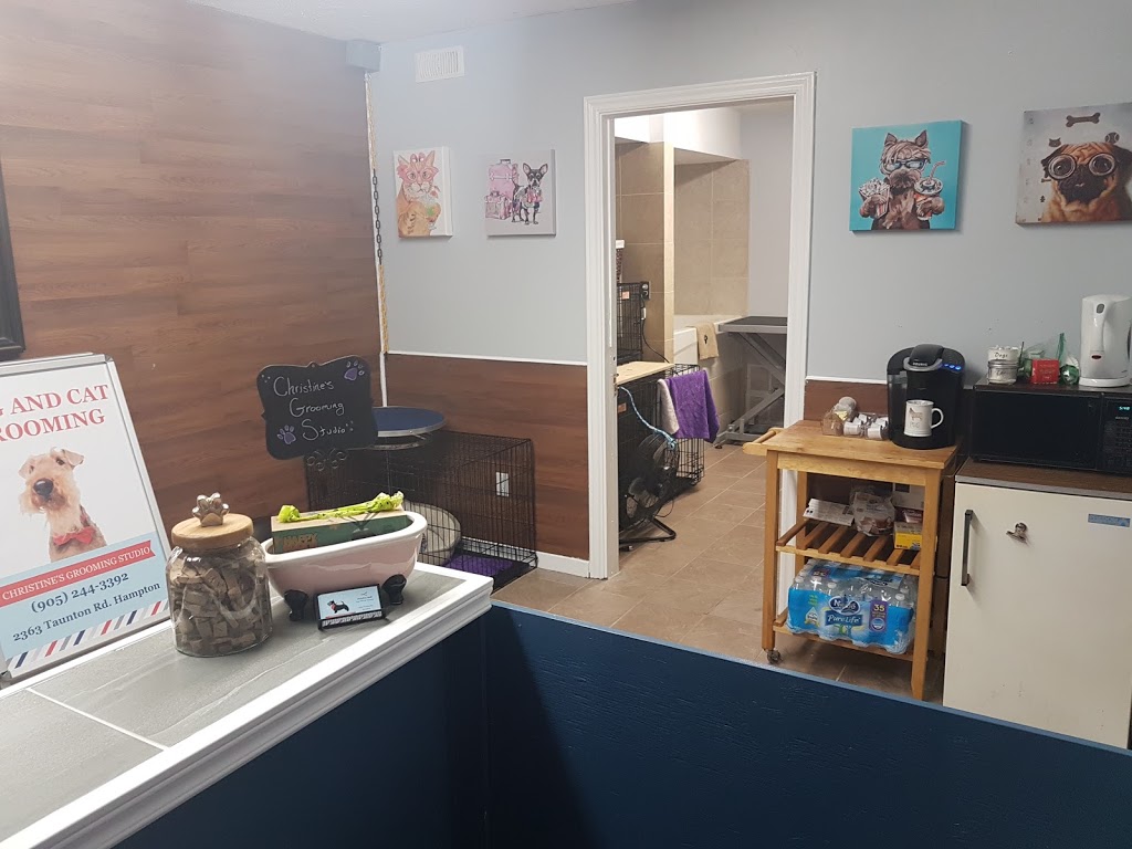 Christines Grooming Studio | 2363 Taunton Rd, Hampton, ON L0B 1J0, Canada | Phone: (905) 244-3392