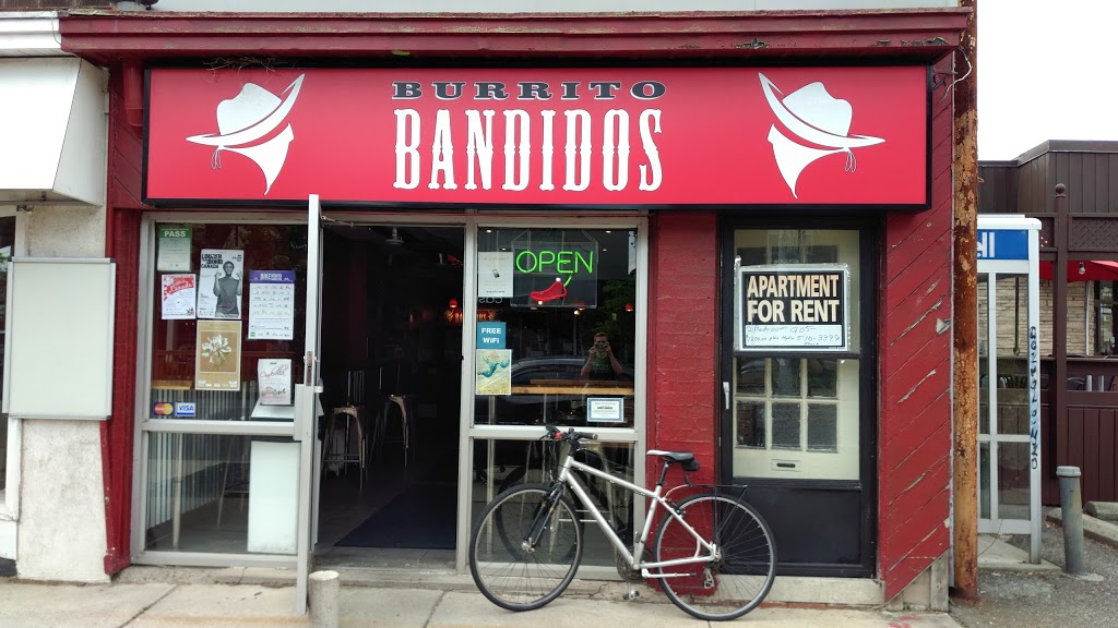 Burrito Bandidos | 1028 King St W, Hamilton, ON L8S 1L5, Canada | Phone: (905) 972-9999