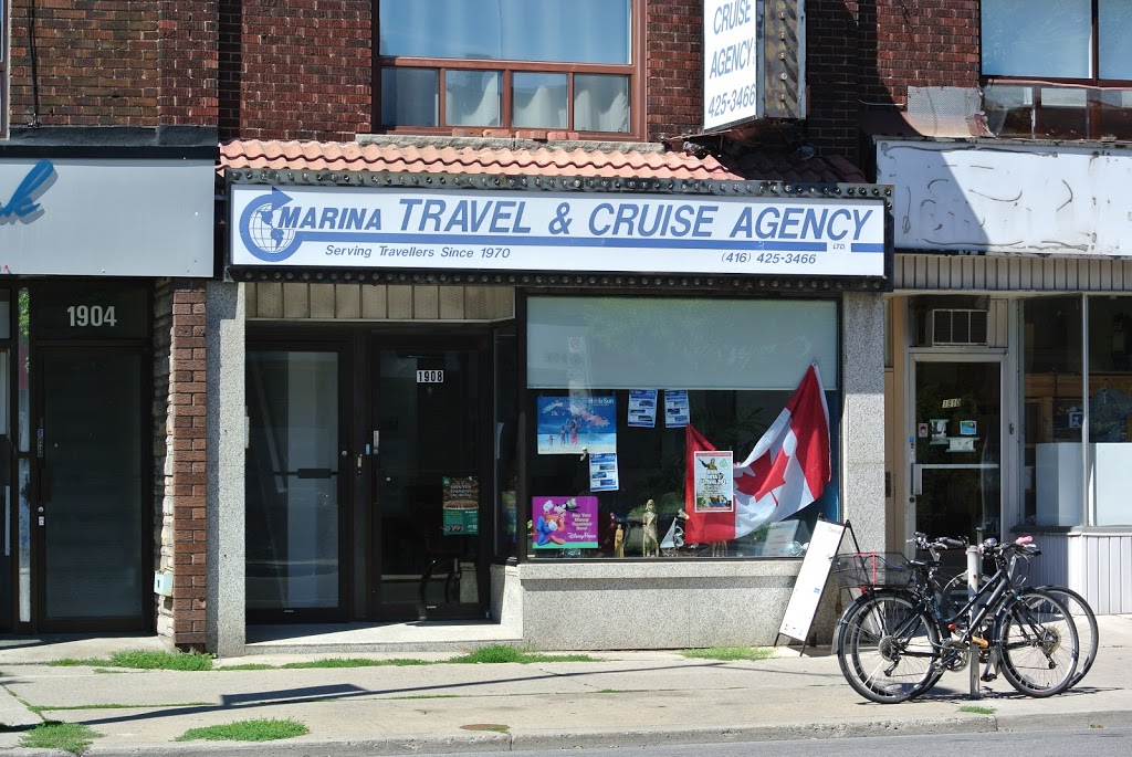 Marina Travel & Cruise Agency | 1908 Danforth Ave, Toronto, ON M4C 1J4, Canada | Phone: (416) 425-3466