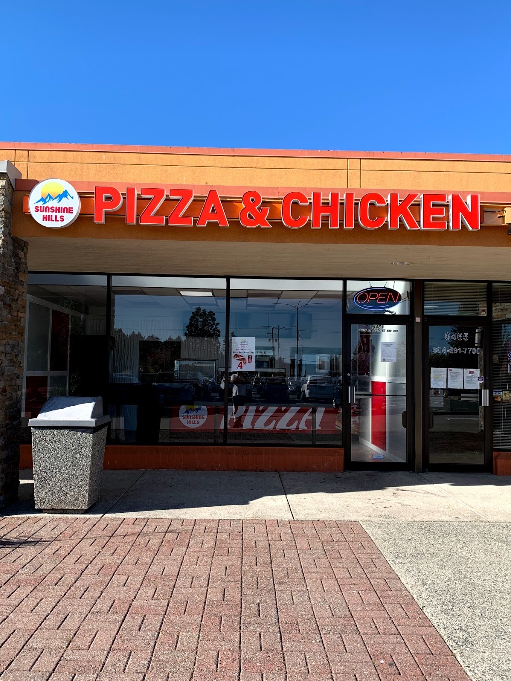 Sunshine Hills Pizza | 6461 120 St, Delta, BC V4G 3G3, Canada | Phone: (604) 332-3131