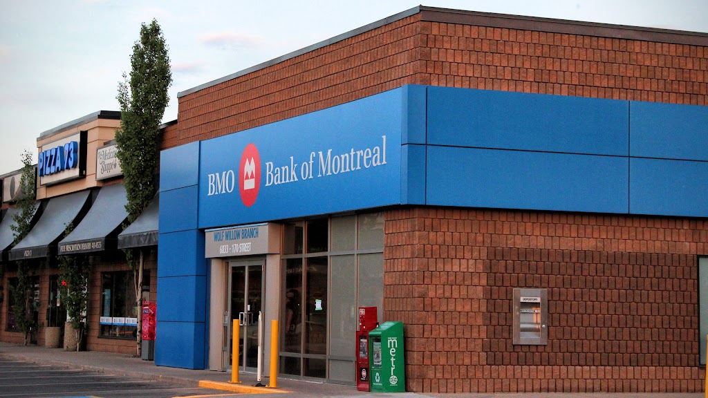 BMO Bank of Montreal | 6833 170 St NW, Edmonton, AB T5T 4W4, Canada | Phone: (780) 441-3722