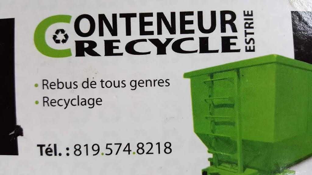Conteneur Recycle Estrie | 689 Rue Angus N, East Angus, QC J0B 1R0, Canada | Phone: (819) 574-8218