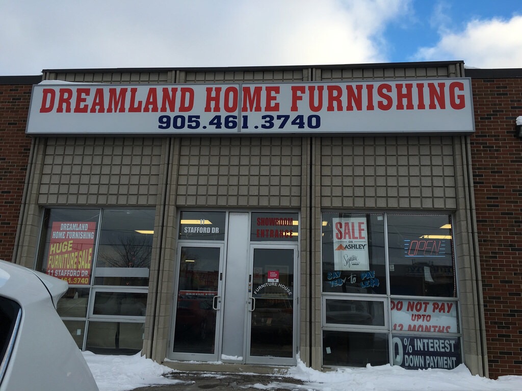 Dreamland Furniture INC | 11 Stafford Dr, Brampton, ON L5W 1L3, Canada | Phone: (905) 461-3740