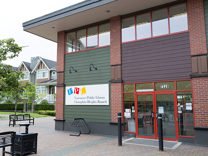 Vancouver Public Library, Champlain Heights Branch | 7110 Kerr St, Vancouver, BC V5S 4W2, Canada | Phone: (604) 665-3955