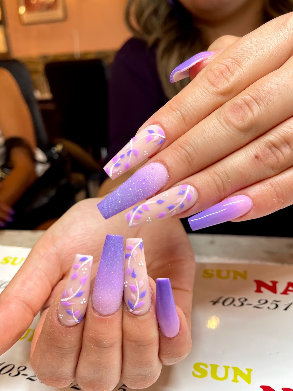 Sun Nails | point of interest | 1919 Southland Dr SW #105, Calgary, AB T2W 0K1, Canada | 4032512125 OR +1 403-251-2125