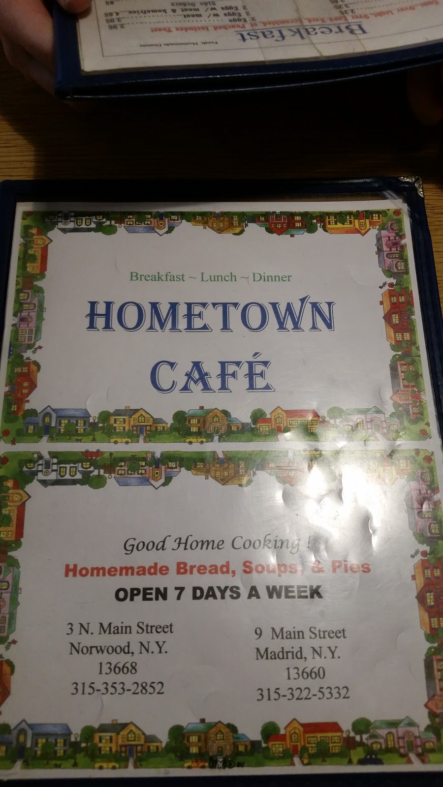 Hometown Cafe | 3746 County Rd 14, Madrid, NY 13660, USA | Phone: (315) 322-5332