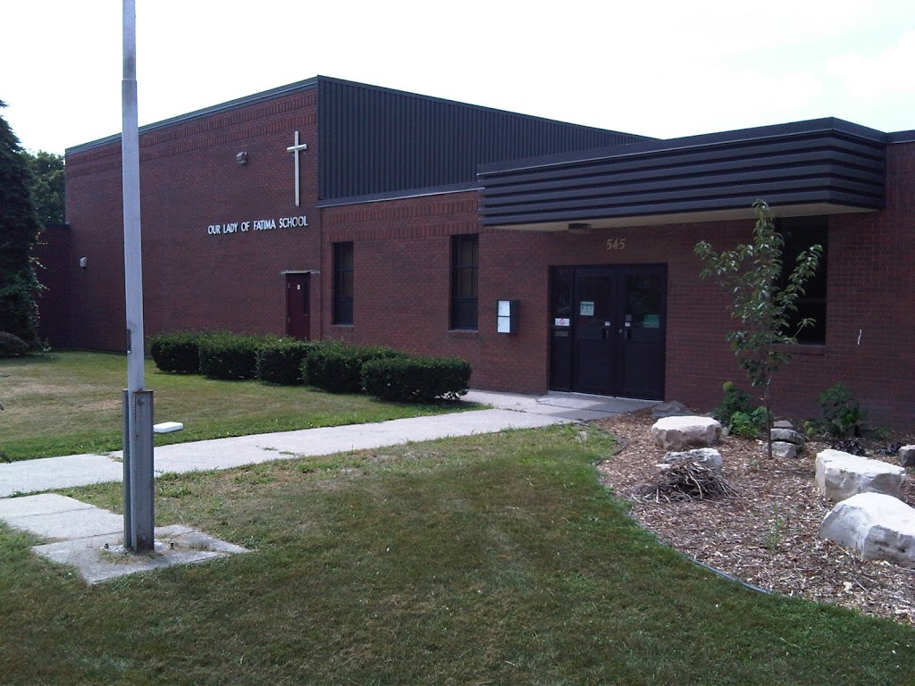 Our Lady of Fatima Catholic School | 545 Baldoon Rd, Chatham, ON N7L 5A9, Canada | Phone: (519) 351-4040