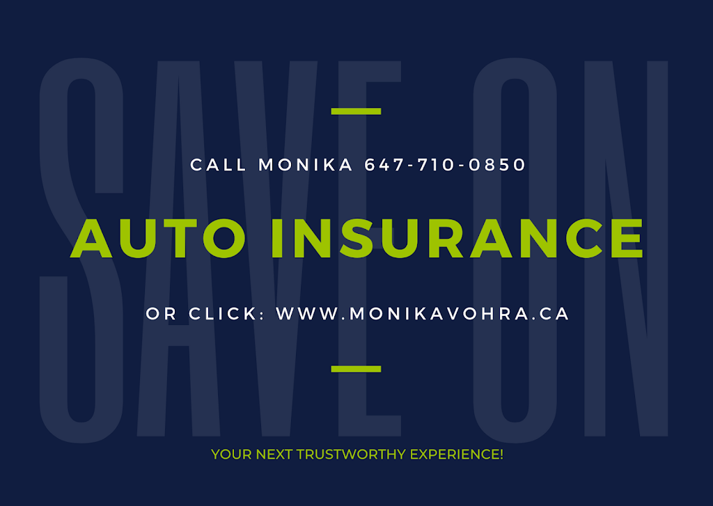 Monika Vohra - Home and Auto Insurance Broker | insurance agency | 100 Westmore Dr #12C, Etobicoke, ON M9V 5C3, Canada | 6477100850 OR +1 647-710-0850