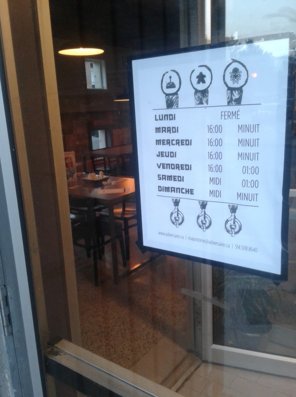 LAdversaire - Pub Ludique | 4303 Rue Sainte-Catherine E, Montréal, QC H1V 1Y1, Canada | Phone: (514) 508-8640