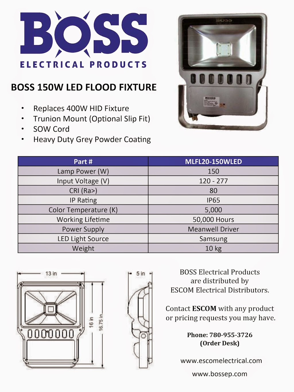 BOSS Electrical Products | 1206 8 St #3, Nisku, AB T9E 7R5, Canada | Phone: (780) 955-2677