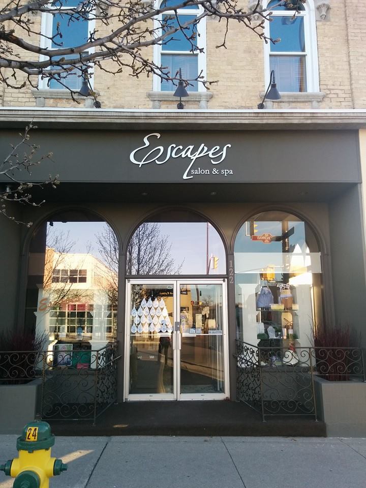 Escapes Salon & Spa | 122 Broadway, Tillsonburg, ON N4G 3P8, Canada | Phone: (519) 842-3702