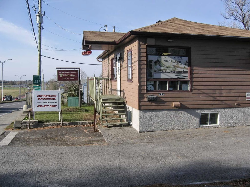 Aspirateurs Mascouche | 3695 Chemin Gascon, Mascouche, QC J7L 3X5, Canada | Phone: (450) 477-5907
