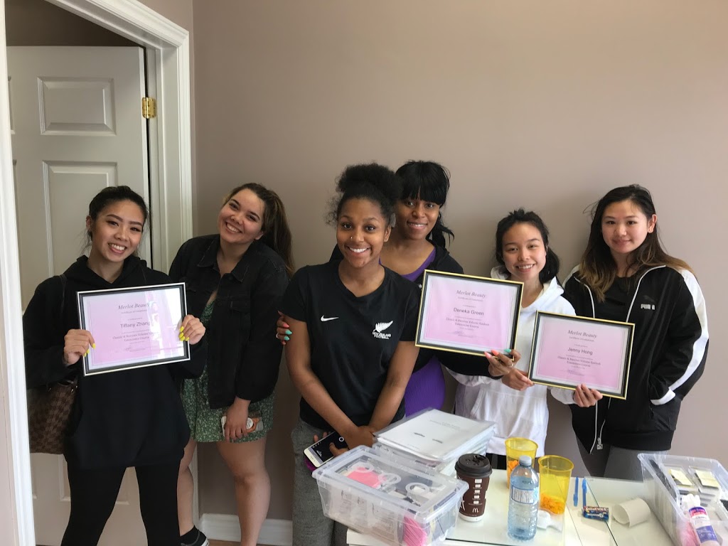 Merlot Beauty Eyelash Extensions Studio & Academy | 4400 Sheppard Ave E #2, Scarborough, ON M1S 5J5, Canada | Phone: (647) 343-8100