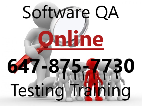 SOFTWARE QA TRAINING CENTER | 1177 Finch Ave W #23, North York, ON M3J 2E9, Canada | Phone: (647) 875-7730