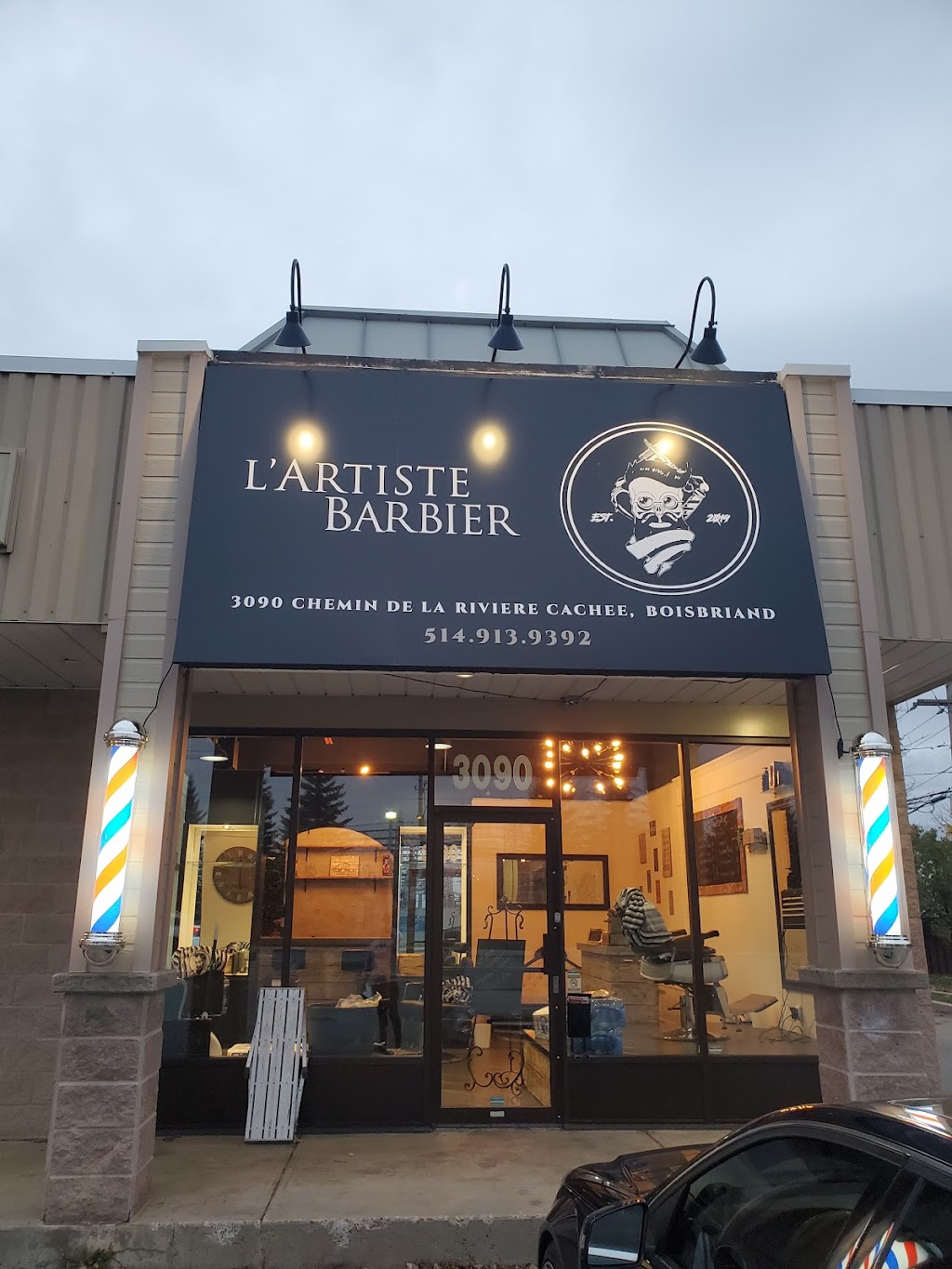 Lartiste barbier | 3090 Chem. de la Rivière-Cachée, Boisbriand, QC J7H 1H9, Canada | Phone: (514) 913-9392